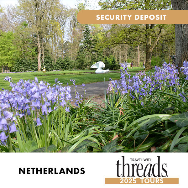 Classic and Modern Couture Embellishment, Netherlands, September 2025 Tour Deposit