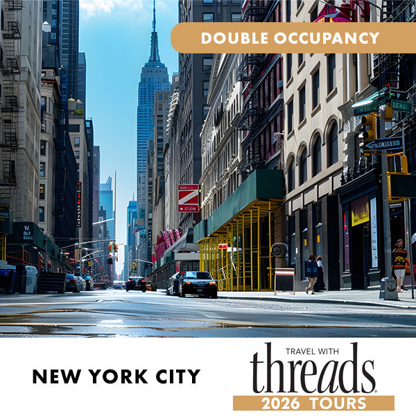 Threads Experience in NYC's Garment District, May 2026 Tour Full Payment